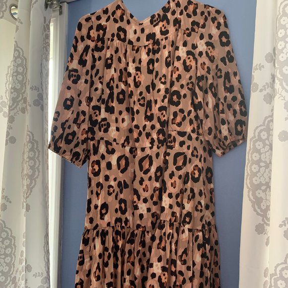 Label of Love Leopard Print Dress, size Medium, New with tags - Picture 4 of 13